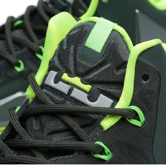 Nike Lebron X1 Mica gre green men’s 13 dunk man - Picture 5 of 15